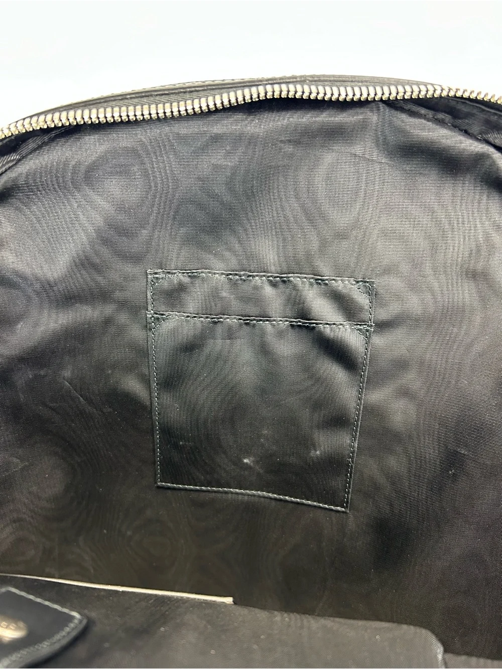 Gucci buffed leather